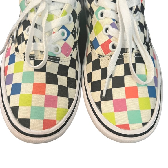 VANs x MoMa Comfy Cush Era Multi Checkered Men’s 4.5 Women’s 6 - Picture 6 of 10